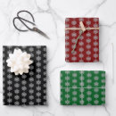 Search for black and silver wrapping paper Red