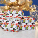 Search for vintage snowman wrapping paper Kids