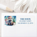 Search for otter return address labels Winter