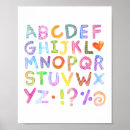 Search for child learning posters Letters