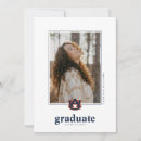 Search for team spirit invitations Auburn tigers graduate design