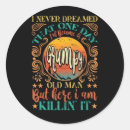 Search for funny man stickers Old