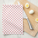 Search for red polka dot tea towels Pattern