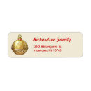 Search for bells return address labels Gold