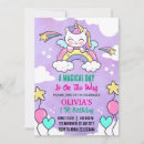 Search for rainbow unicorn invitations Girls
