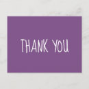 Search for solid thank you cards Purple