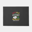 Search for attitude doormats Weimaraner