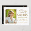 Search for affordable graduation invitations Gold