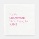 Search for champagne napkins Reception
