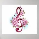 Search for pink note posters Treble