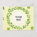 Search for spring leaves postcards Season