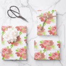 Search for floral bouquet wrapping paper Pink
