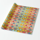 Search for triangle wrapping paper Modern
