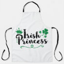 Search for irish aprons Shamrock