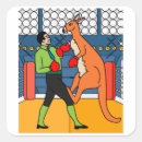 Search for boxing kangaroo stickers Animal