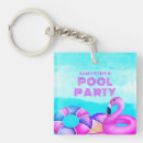 Search for flamingo square key rings Cute