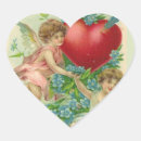 Search for victorian cherubs stickers Heart