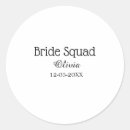 Search for bride squad stickers Bride to be