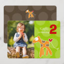 Search for giraffe patterns invitations Zoo