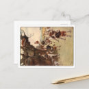 Search for fox vintage postcards Illustration