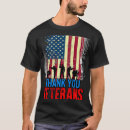 Search for thank you veterans tshirts Red