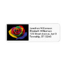 Search for different return address labels Colourful