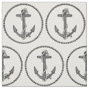 Search for vintage nautical fabric Anchor