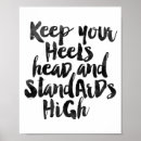 Search for high heel posters Watercolor