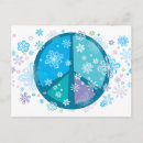 Search for peace on earth postcards Retro