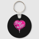 Search for open your heart key rings Red