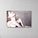 Search for bathroom canvas prints Woman