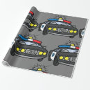Search for police car wrapping paper Emergency