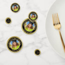 Search for black and gold confetti Graduation party