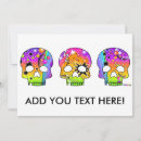 Search for skull art invitations Goth