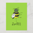 Search for funny bees postcards Cute