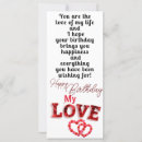 Search for for girlfriend romantic birthday cards Boyfriend