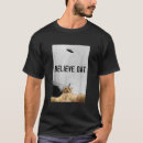 Search for alien cat tshirts Believe