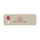 Search for burlap wedding return address labels Bridal