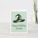Search for emerald birthday cards Watercolor