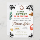 Search for southwestern invitations Little cowboy