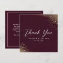 Search for burgundy thank you cards Burgundy and gold