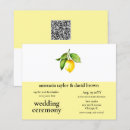 Search for horizontal 4x5 wedding invitations Yellow