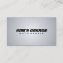 Search for garage business cards Construction