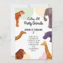 Search for calling all party animals invitations Elephant
