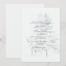 Search for deer wedding invitations Watercolor