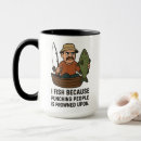 Search for fish cartoon mugs Fishing humour