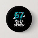Search for funny internet meme badges Six seven internet culture