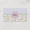 Search for creatures business cards Nature