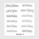 Search for calligraph stickers Elegant
