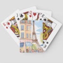 Search for watercolor playing cards Paris